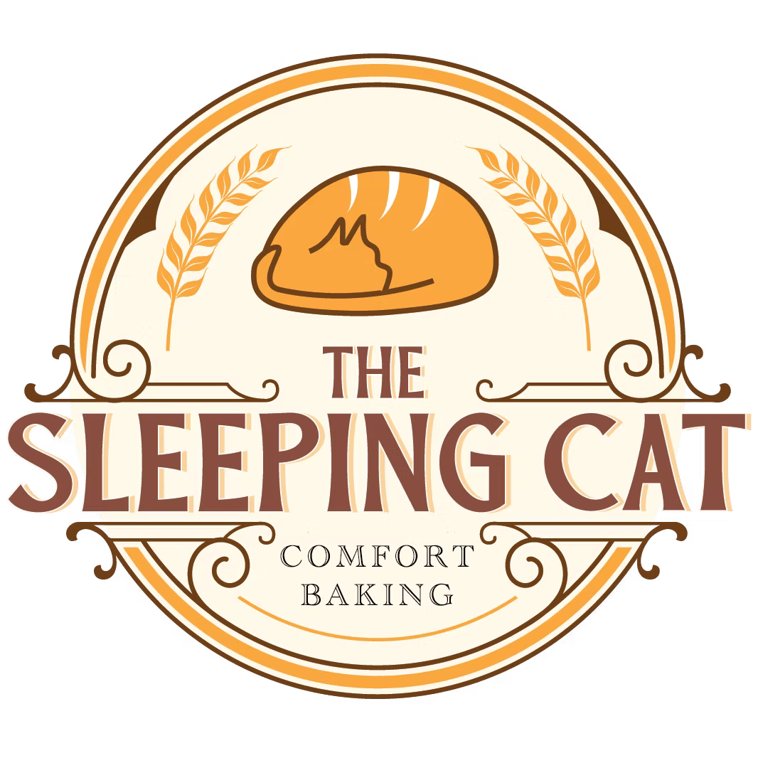logo for The Sleeping Cat Bakery